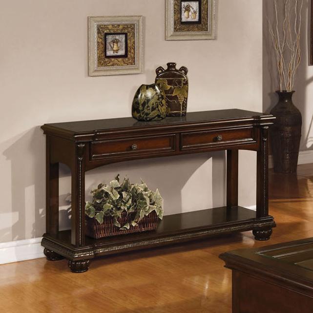 Traditional shop sofa table
